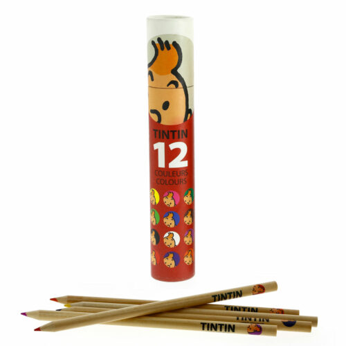 CRAYONS DE COULEUR TINTIN