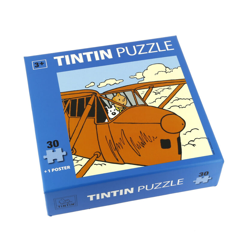 PUZZLE TINTIN AVION