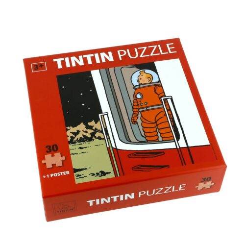 PUZZLE TINTIN LUNE PORTE