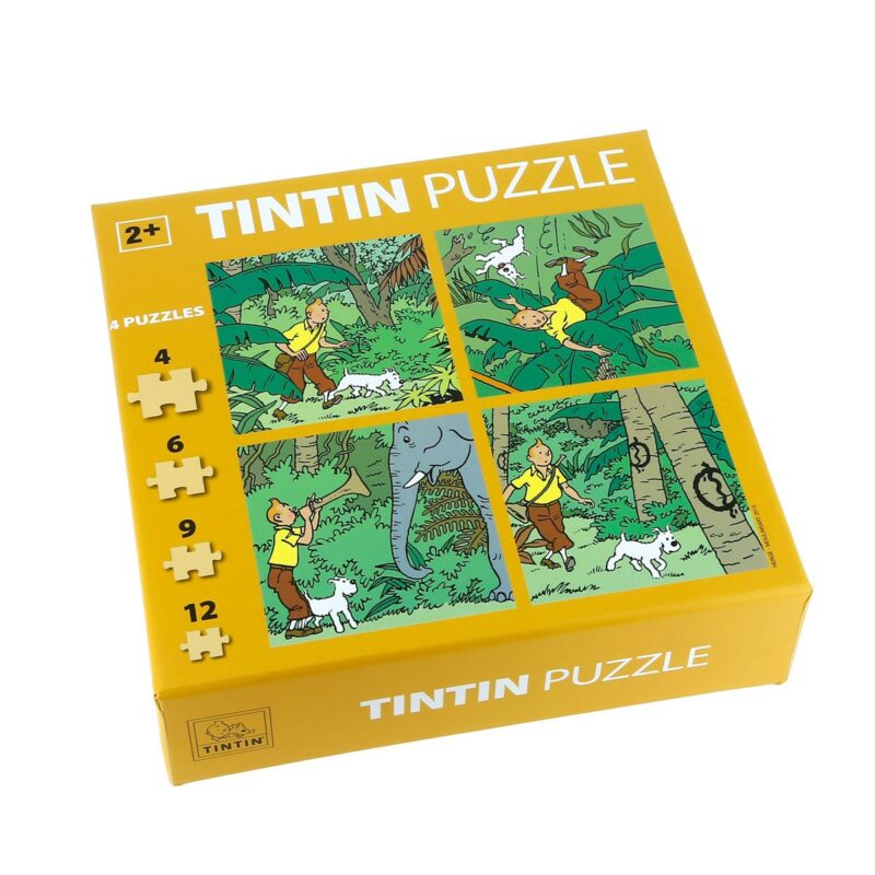 TINTIN PUZZLE JUNGLE