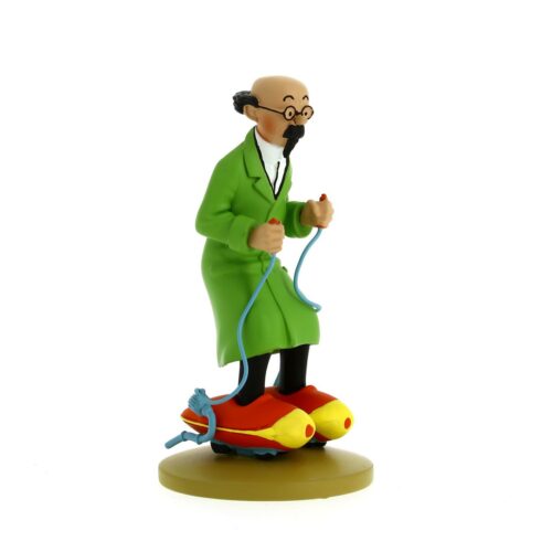 Figurine Tintin Tournesol Patins à moteur
