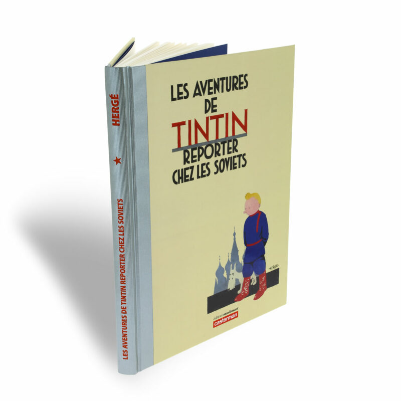 TINTIN CHEZ LES SOVIETS COULEUR, VERSION LUXE