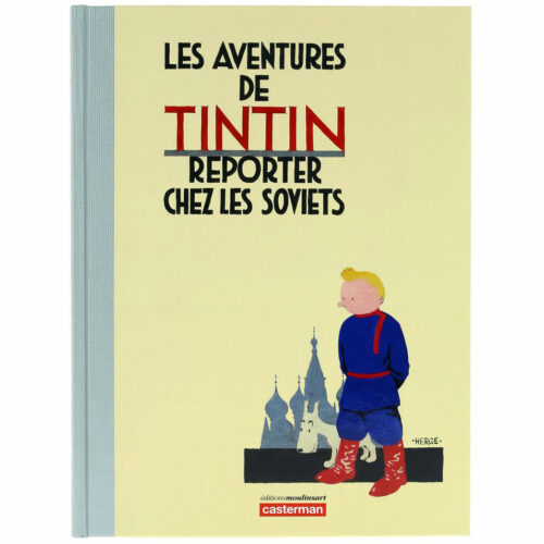 TINTIN CHEZ LES SOVIETS, COULEUR, VERSION LUXE