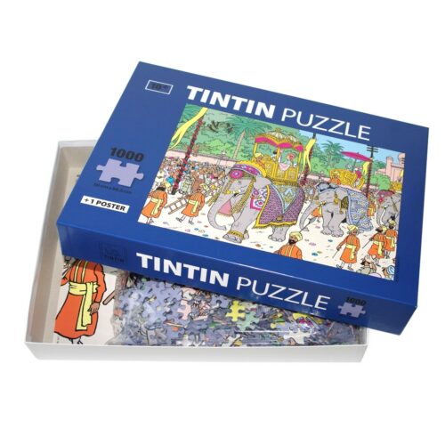 PUZZLE TINTIN, ÉLÉPHANT ALTESSE