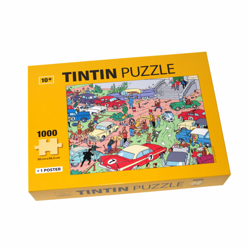 PUZZLE TINTIN RALLYE