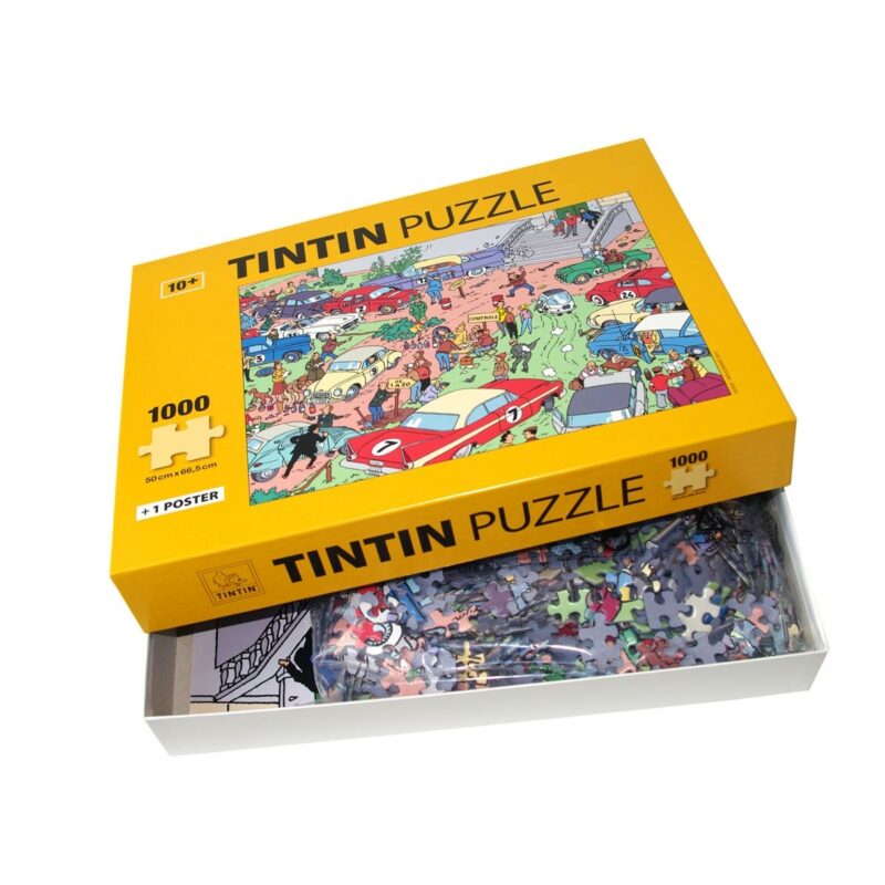 PUZZLE TINTIN RALLYE