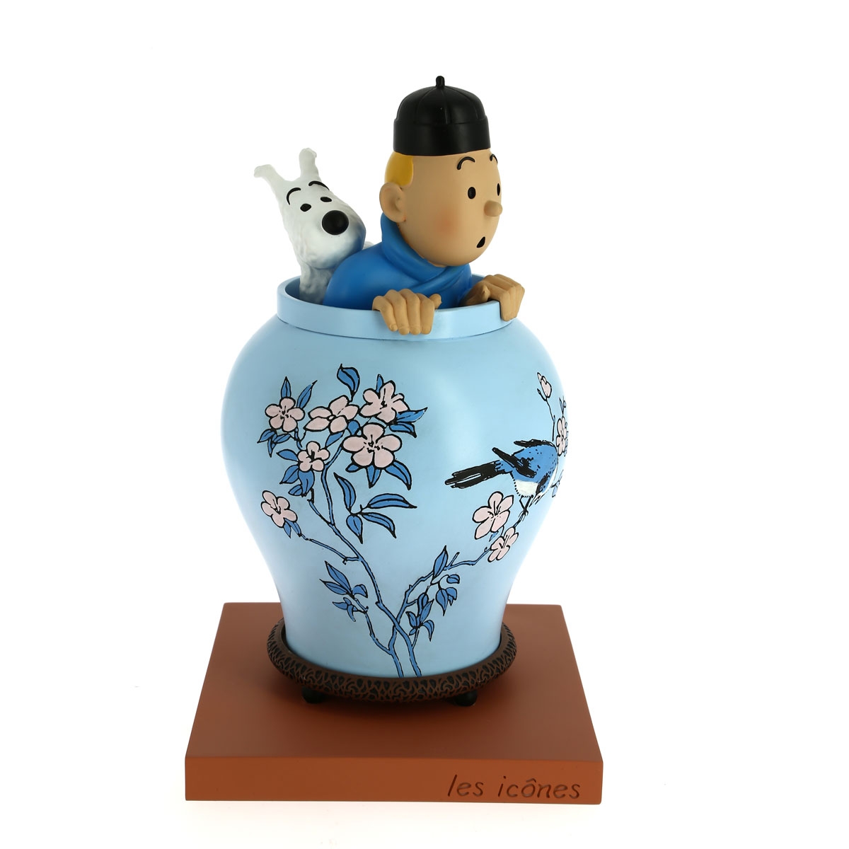 Figurine Tintin & Milou Ils arrivent en Résine de Tintinimaginatio