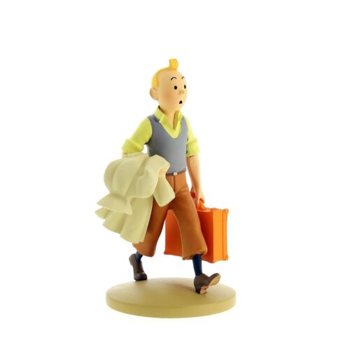 Figurine Tintin en route