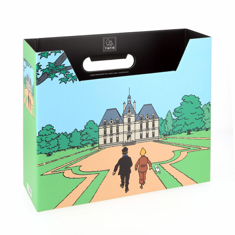 BOÎTE DE RANGEMENT TINTIN LE CHÂTEAU DE MOULINSART