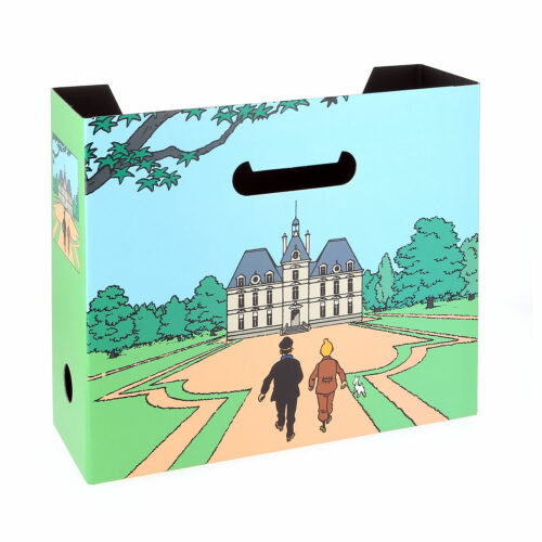 BOÎTE DE RANGEMENT TINTIN LE CHÂTEAU DE MOULINSART