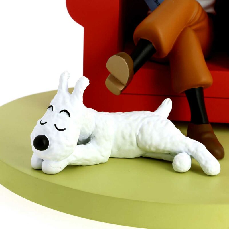 TINTIN FAUTEUIL ROUGE