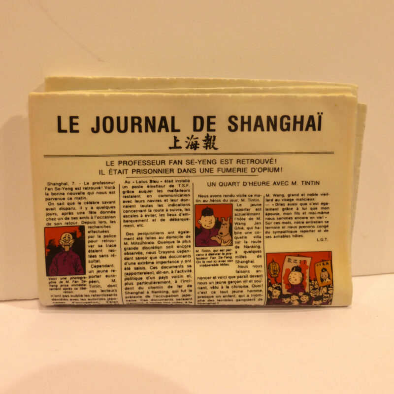 le journal de Shangaï Tintin