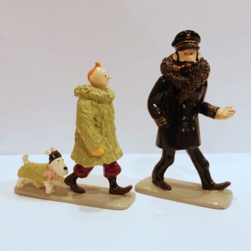 Tintin, Haddock et Milou, l'Etoile mystérieuse