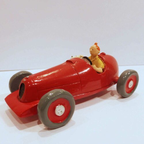 Tintin et Milou dans la voiture, figurine Pixi