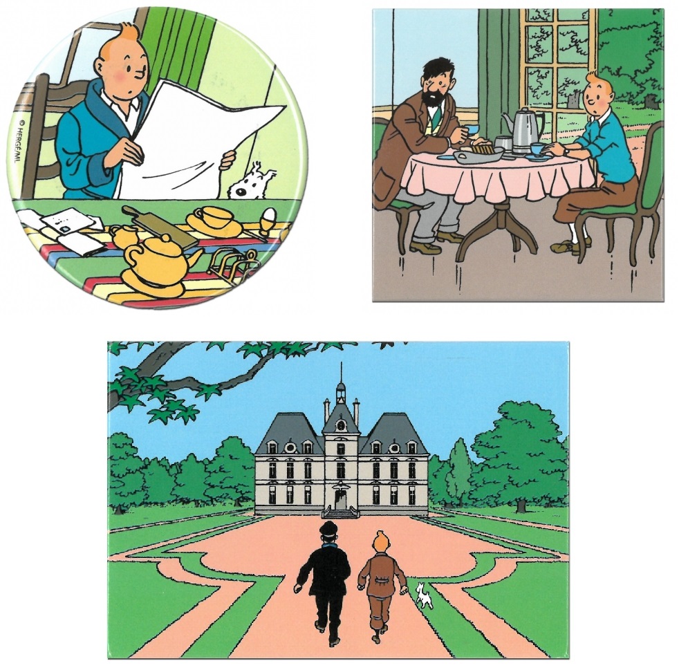 Puzzle 500 pièces : Tintin : Château de Moulinsart - Moulinsart - Rue des  Puzzles