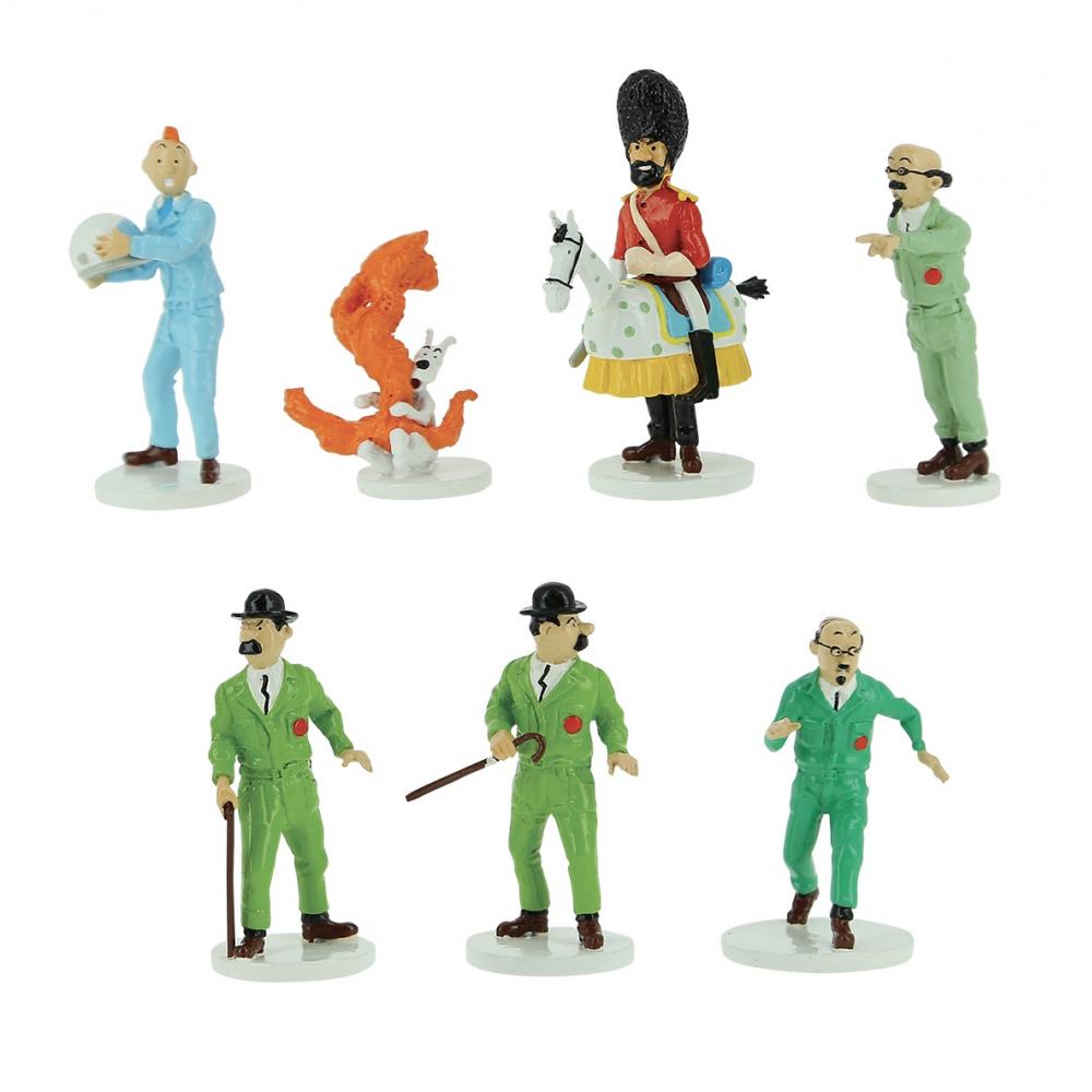 Figurines Tintin en m?�tal - Espace Tintin Montpellier