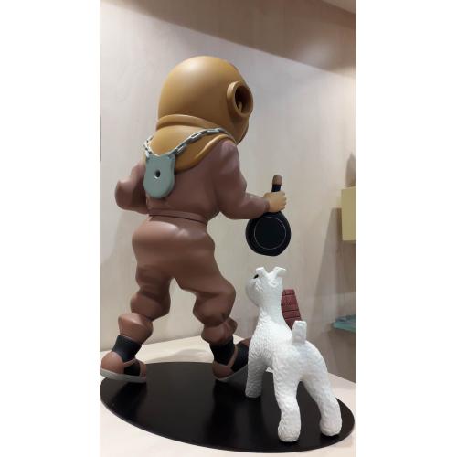 Tintin plongeur Leblon Delienne