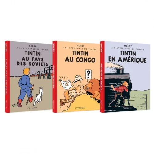 Coffret 7 figurines métal lune - Espace Tintin Montpellier