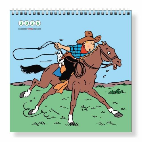 calendrier tintin 2026
