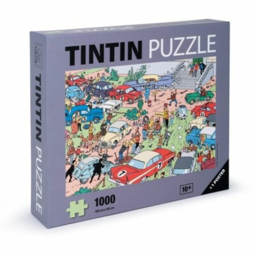 Puzzle Tintin le rallye de Moulinsart