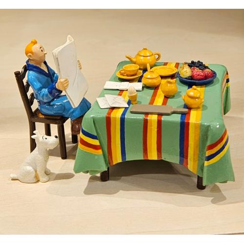 Tintin petit déjeuner, Moulinsart