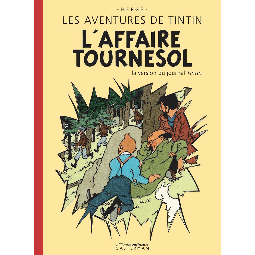 l'affaire-tournesol-journal-tintin version originale de l'Affaire Tournesol