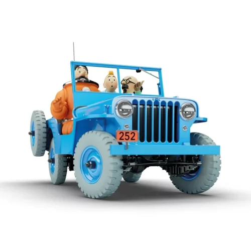 JEEP BLEU TINTIN