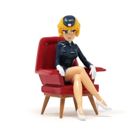 Natacha fauteuil rouge