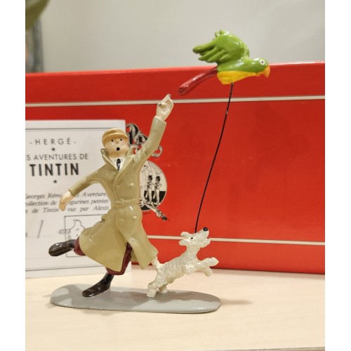 Tintin, milou et le perroquet