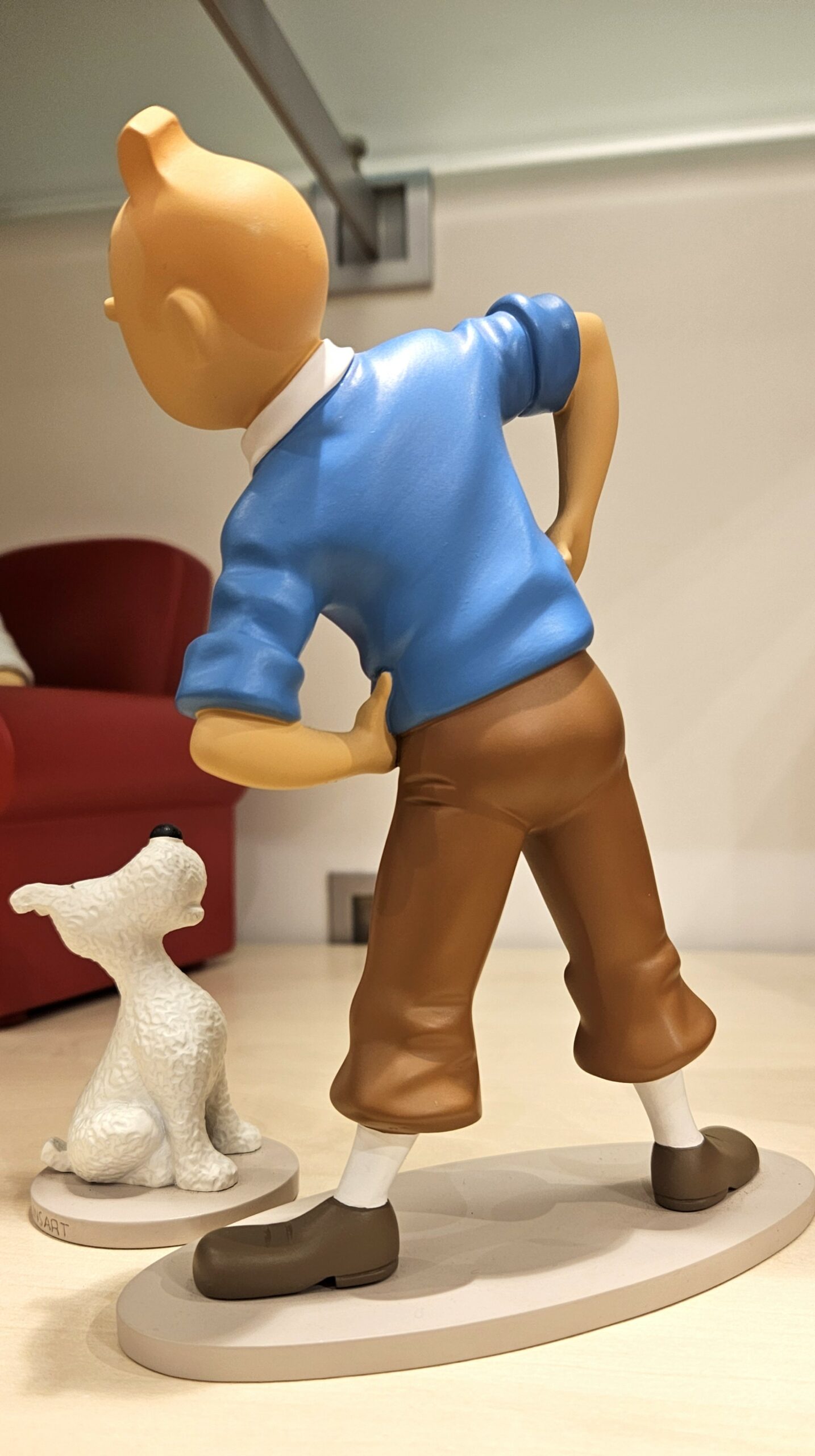 tintin-gym-milou Tintin et Milou gymnastique – Image 2